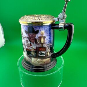 1993 DALE EARNHARDT THE INTIMADATOR TANKARD 5" WINSTON CUP BARWARE